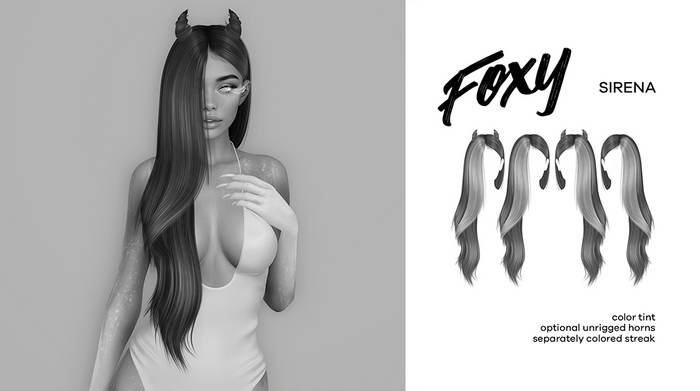 Foxy - Sirena Hair DEMO