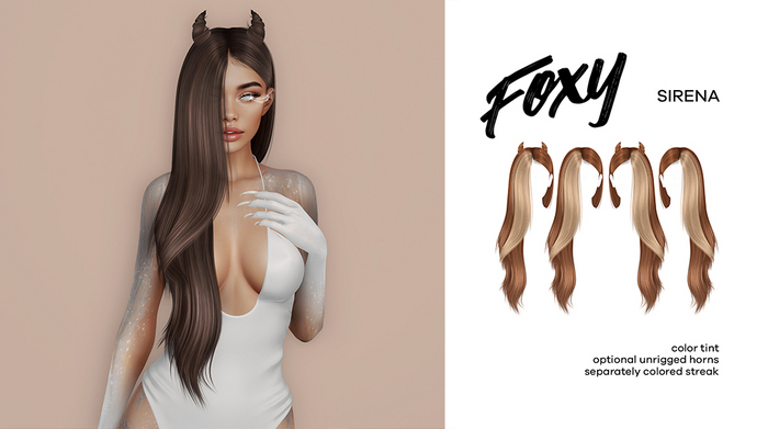 Foxy - Sirena Hair (Natural Ombre)
