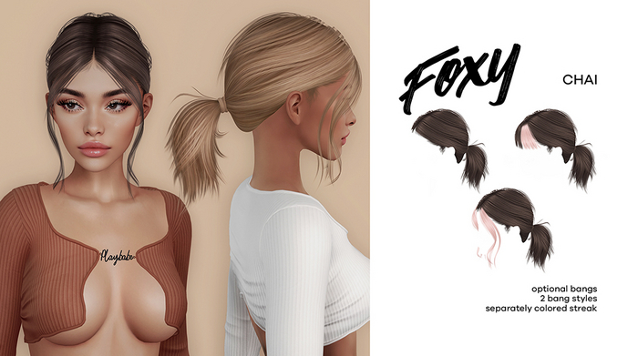 Foxy - Chai Hair (Red)