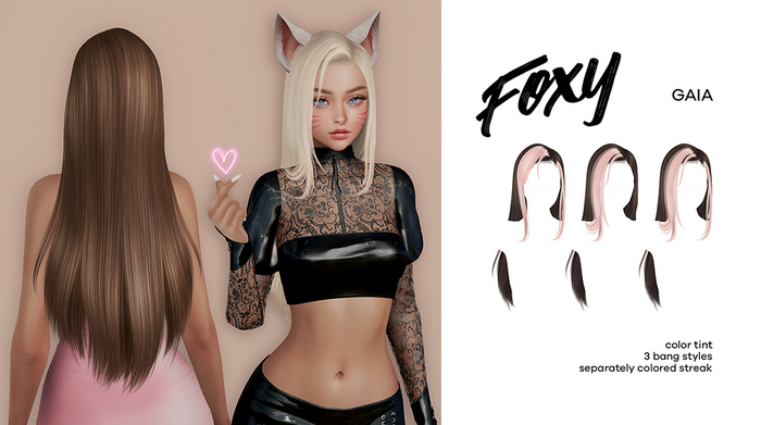 Foxy - Gaia Hair FATPACK