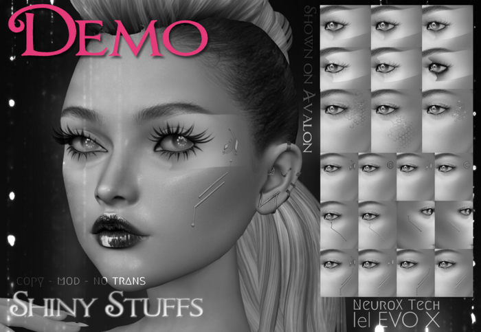 ~Shiny Stuffs~ DEMO Lelutka EvoX NeuroX Tech 