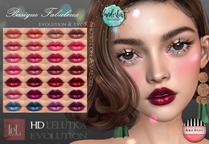 ~Shiny Stuffs~ Lelutka HD Basique Fabuleux 