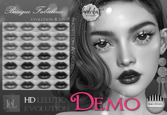 ~Shiny Stuffs~ DEMO Lelutka HD Basique Fabuleux 