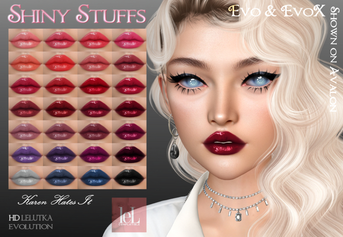 ~Shiny Stuffs~ Lelutka HD Karen Hates It Appliers 