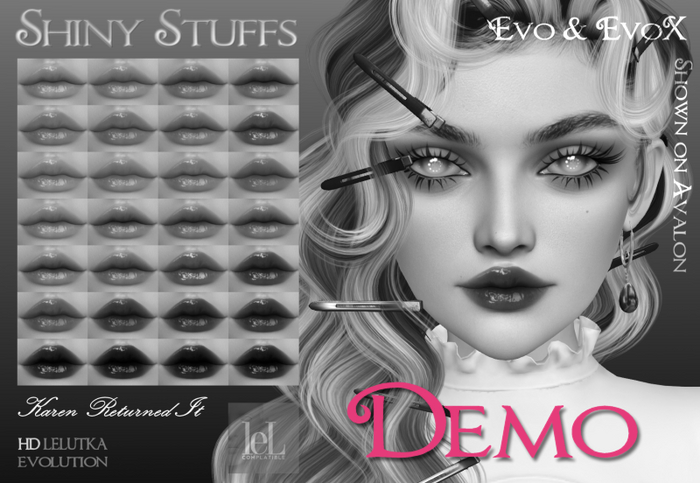 ~Shiny Stuffs~ DEMO Lelutka HD Karen Returned It 