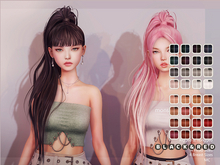 [monso] Chowon2 Hair /Black & Red