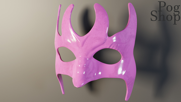 ++PogShop++ SM Mask PinkLatex(BOX)