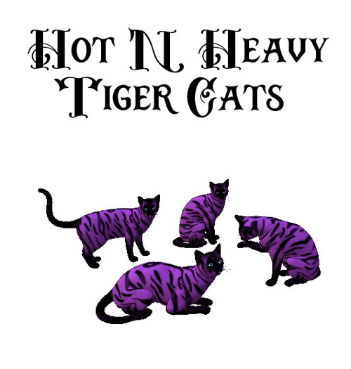 Hot N Heavy - Tiger Cats Purple