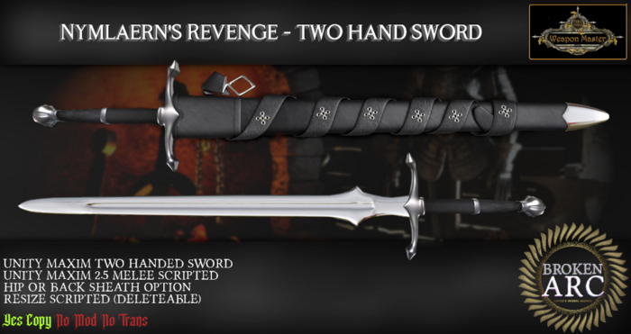 Nymlaern's Revenge - 2h sword (UM v2.5 - boxed)