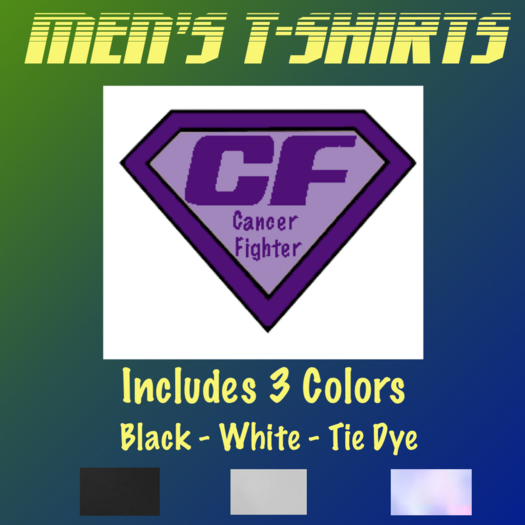 Cancer Fighter Men's T-Shirt in 3 Colors