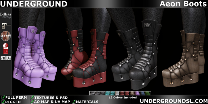 (UG) - Aeon Boots