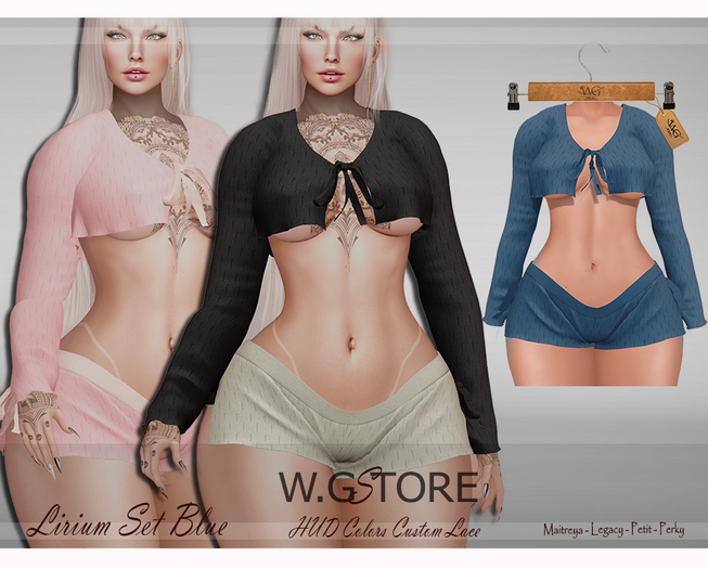W.G STORE - Lirium Set Blue