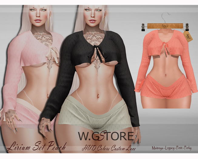 W.G STORE - Lirium Set Peach