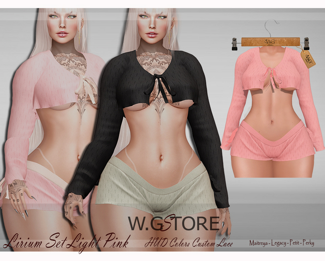 W.G STORE - Lirium Set Light Pink