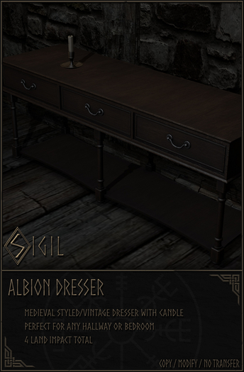 [Sigil] - Albion Dresser