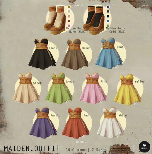 -Pixicat- Maiden.Boots (Warm) RARE