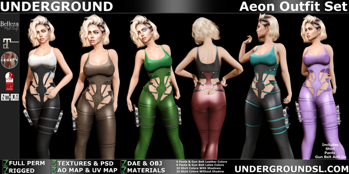 (UG) - Aeon Outfit Set