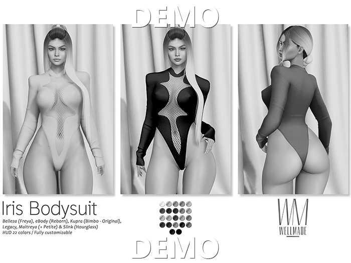 [WellMade] Iris Bodysuit DEMO