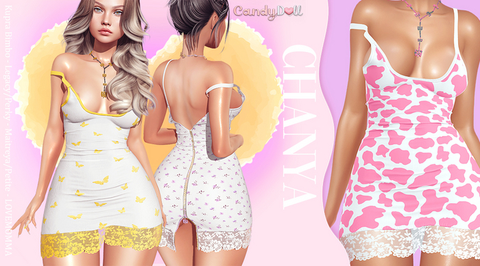 _CandyDoll_ Chanya Dress PinkMoo