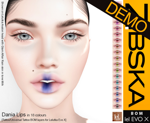 Zibska Evo X ~ Dania Lips Demo