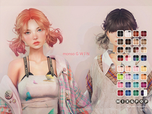 [monso] Gwin Hair /Mix & Pop