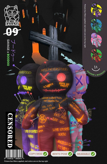 SAVAGE X BOODOO / fatpack