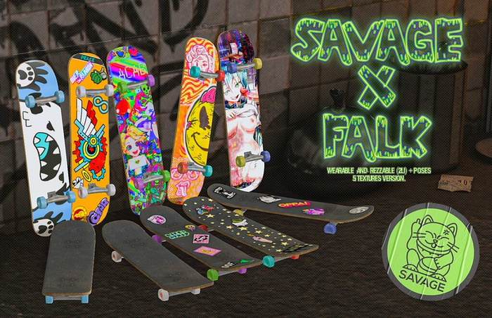 SAVAGE X FALK / fatpack (ADD ME)