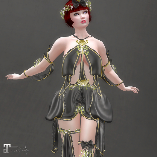 * Athena * Black Outfit * 