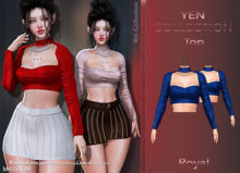 [[ Masoom ]] Yen Top Royal  - Ebody Reborn, Kupra, Legacy, Legacy Perky, Lara, Lara Petite