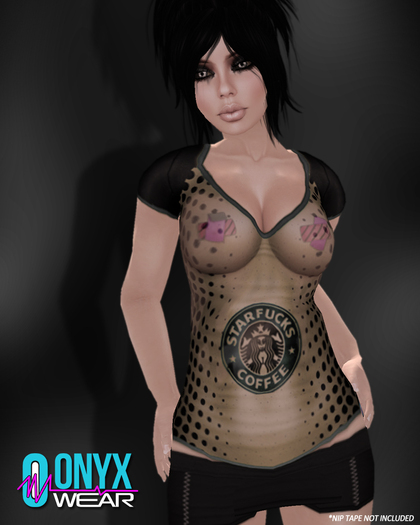 :OW: Long Tee Wet StarF*cks