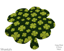 Lucky Shamrock Rug MC 2P