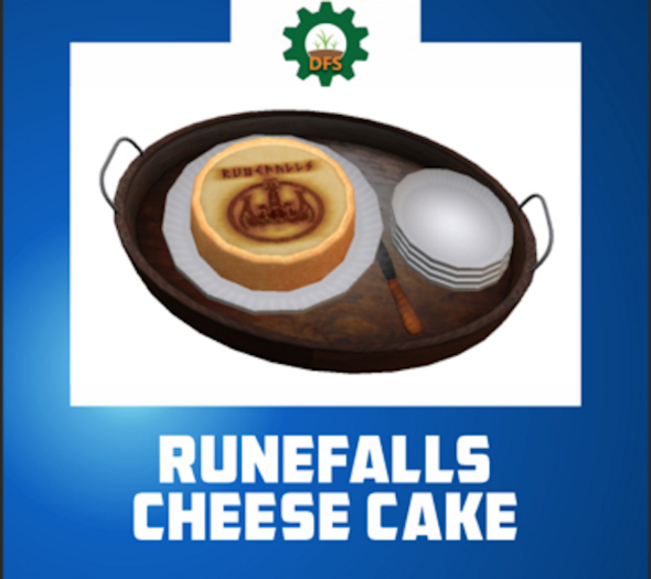 DFS Runefalls Cheese Cake * ep meal *