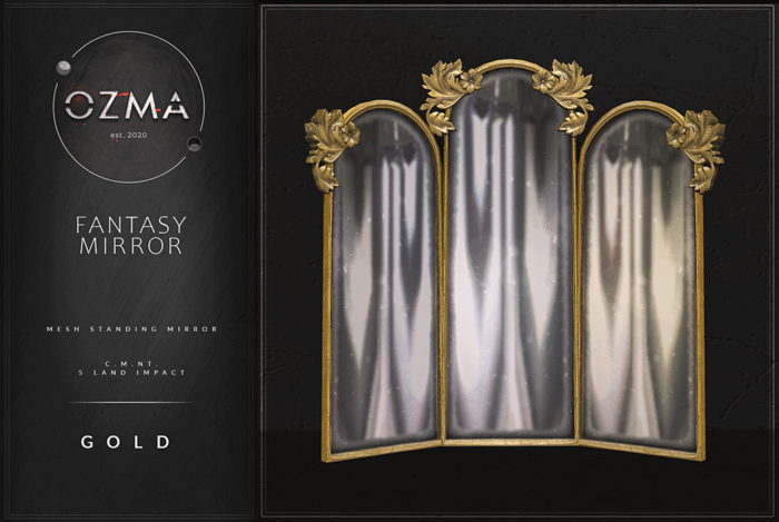 .OZMA. Fantasy Mirror - GOLD 