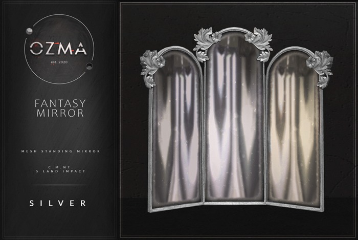 .OZMA. Fantasy Mirror - SILVER
