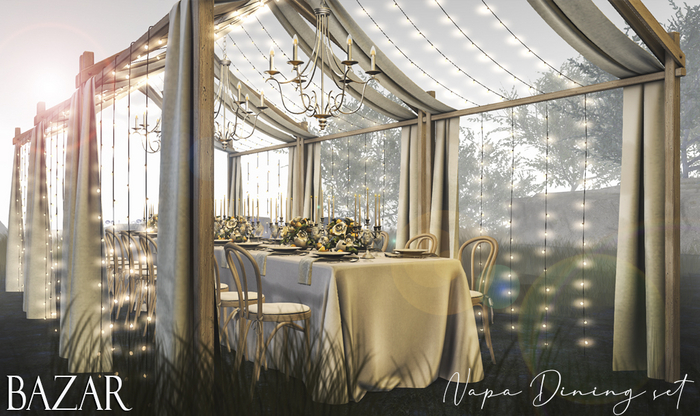 ~BAZAR~Napa - Dining set