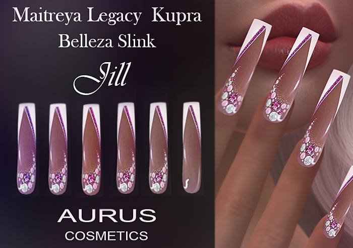 A U R U S - Jill Square Bento Nails