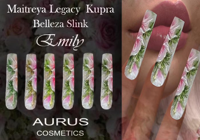 A U R U S - Emily Square Bento Nails
