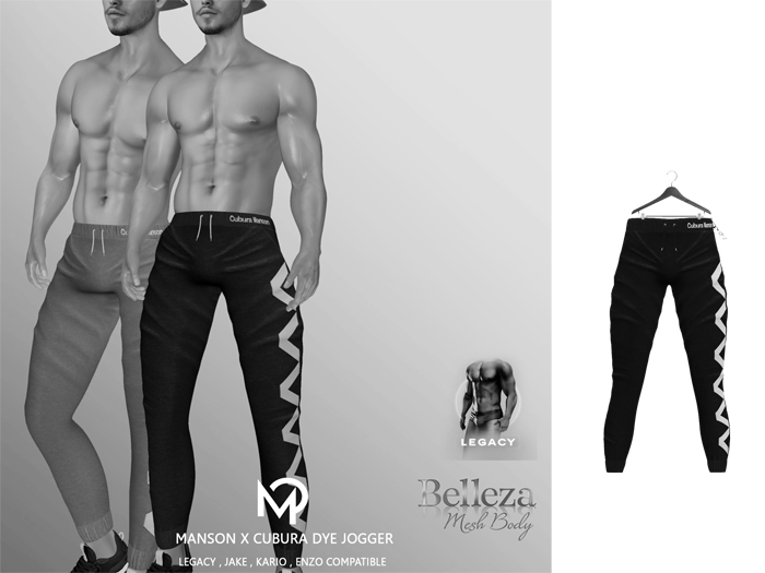Manson X Cubura * Dye Jogger * DEMO