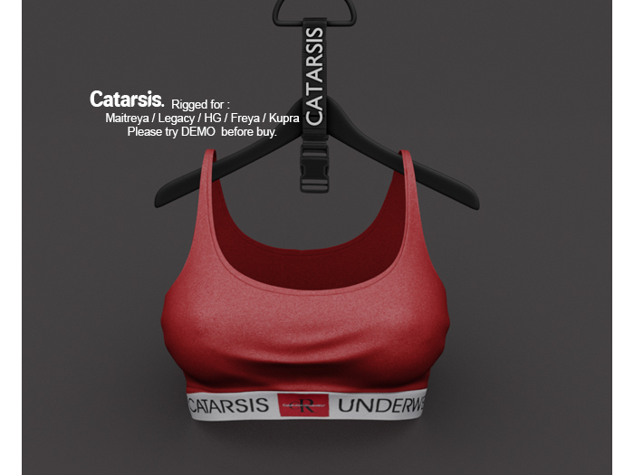Catarsis - MANIA Top - ROJO - WHT