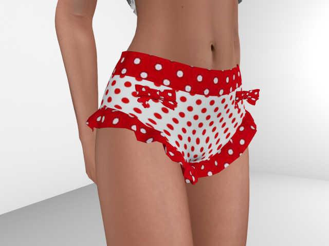 Ruffled Pantie Shorts - Only for Maitreya