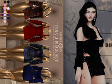 KxO - "Tyra" 3pc Set Black