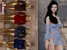 KxO - "Tyra" 3pc Set Periwinkle