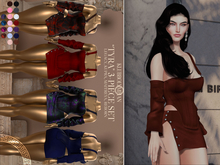 KxO - "Tyra" 3pc Set Pumpkin