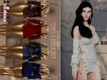 KxO - "Tyra" 3pc Set White