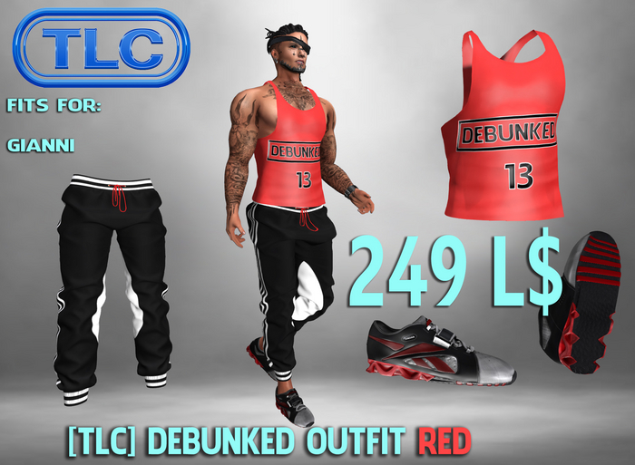 [TLC] Unpack Debunked outfit RED Gianni