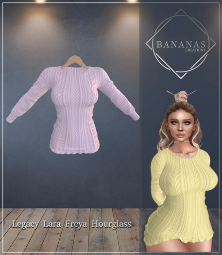[Bananas]Sweater Lilac