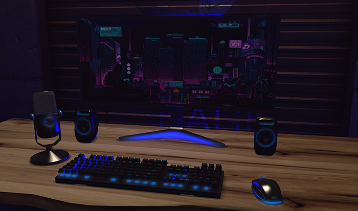 Gamer Acc Azul - K&L