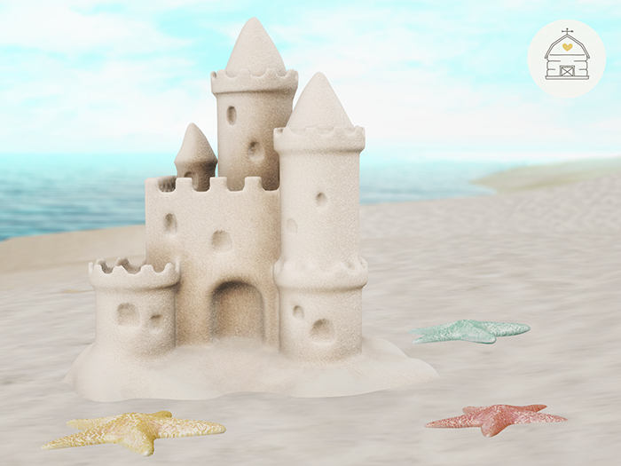 hive // flor sandcastle and starfish