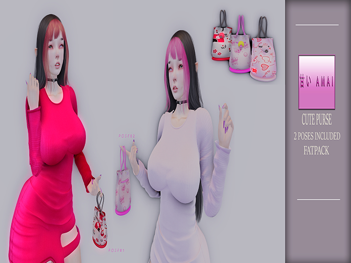 ::AMAI:: Cute Purse Fatpack