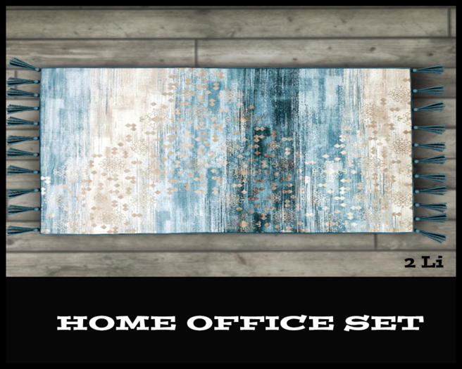 ~ Hotstuffs ~ Home Office Single Rug A ~HUD~